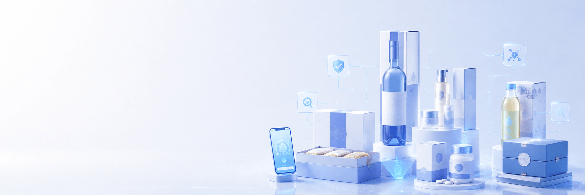 亦月试点案例覆盖酒类、美妆、食品和医药等包装场景